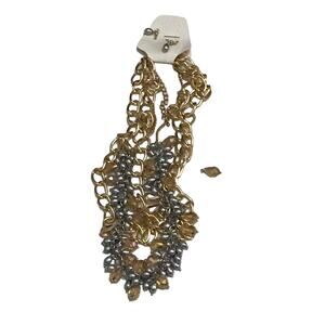 Broken Costume Necklace and Earrings Set